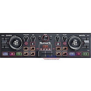 Numark DJ2 GO2 Pocket DJ Controller with Audio Interface
