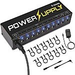 Donner DP 1 Guitar Power Supply 10 Isolated DC Output for 9V/12V/18V Effect Pedal