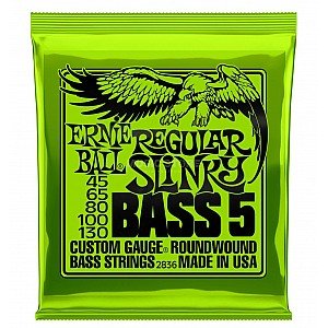 Ernie Ball 2836 Regular Slinky Nickel Wound Electric Bass Guitar Strings