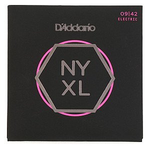 D Addario NYXL0942 NYXL Nickel Wound Electric Guitar Strings, .009-.042 Super Light