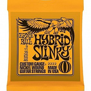 Ernie Ball 2222 Hybrid Slinky Nickel Wound Electric Guitar Strings