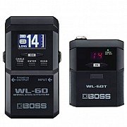 Boss WL 60 Plug and Play Stompbox Sized Guitar Wireless System 