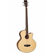 Tanglewood TW8 E AB Super Jumbo Acoustic Electric Bass Guitar with Bag