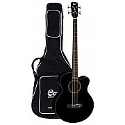 Cort SJB5F Acoustic Bass Guitar (with Bag)