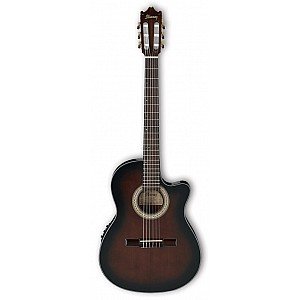 Ibanez GA35TCE DVS Acoustic Electric Thin Line Classical Guitar Dark Violin Sunburst