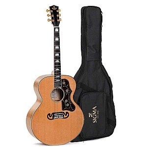 Sigma GJA SG200 AN Acoustic Electric Guitar with Bag