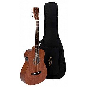 Sigma TM15E Travel Satin Mahogany Acoustic Electric Guitar with Bag