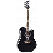 Takamine GD34CE Black Dreadnought Cutaway Acoustic Electric Guitar