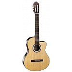 Cort AC160 CF NAT Acoustic Electric Guitar (with Bag)