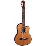 Cort AC160 CF TL NAT Acoustic Electric Guitar (with Bag)