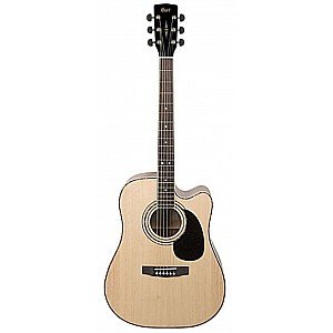 Cort AD 880CE NAT Acoustic Electric Guitar, Natural