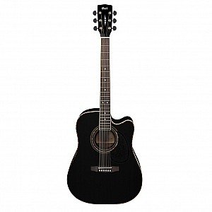 Cort AD 880CE BK Acoustic Electric Guitar, Black