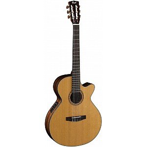 Cort CEC 7 NAT W/EQ Acoustic Electric Guitar tanpa BAG