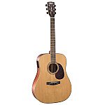 Cort EARTH 100F NS with EQ Acoustic Electric Guitar