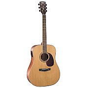Cort EARTH 100F NS with EQ Acoustic Electric Guitar