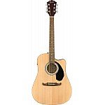 Fender FA125CE Dreadnought Walnut Fingerboard Acoustic Electric Guitar