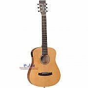 Tanglewood TW2 TSE Orchestra, Travel Size, Acoustic Electric Guitar with Bag