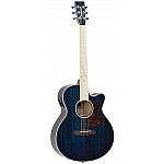 Tanglewood TW4 E BLA  Acoustic Electric Guitar w/ Bag