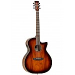 Tanglewood TW4 E VC KOA Venetian Acoustic Electric Guitar w/ Bag