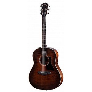 Taylor American Dream AD27e Flametop Grand Pacific Maple Acoustic Guitar with AeroCase, Natural