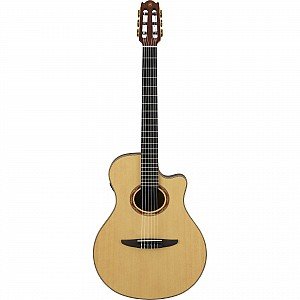 Yamaha NTX3 NT Solid Acoustic Electric Nylon String Guitar, Natural