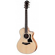 Taylor 112CE Special Limited Edition Acoustic Electric Guitar w/ Bag, Natural Sapele