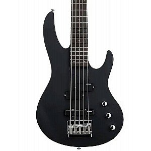 LTD B15 Kit 5 String Electric Bass Guitar, Black