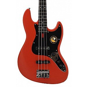 Sire Marcus Miller V3 4 String 2nd Generation Electric Bass, Red Satin