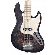 Sire Marcus Miller V7 Swamp Ash Reissue 5 String Electric Bass, Transparent Black Satin