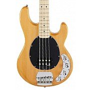 Vintage V964NAT Reissued Eastern Poplar Body 4 String Active Bass, Natural 