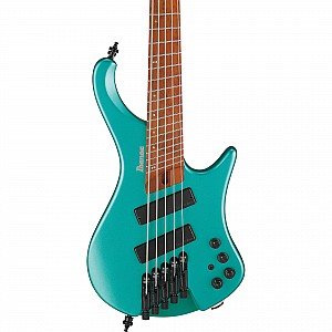 Ibanez Workshop EHB1005EMM 5 String Electric Bass Guitar, Emerald Green Metallic Matte