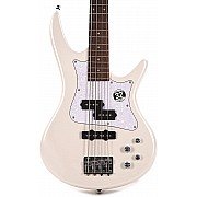 Ibanez SRMD200D PW Electric Guitar Bass, Pearl White