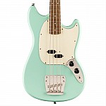 Squier Classic Vibe 60s Mustang Bass Guitar, Laurel FB, Seafoam Green New 2021