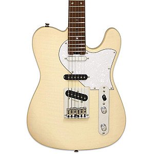 Aria Pro II 615 MK2 Nashville MBWH Electric Guitar, Marble White
