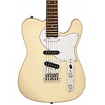 Aria Pro II 615 MK2 Nashville MBWH Electric Guitar, Marble White