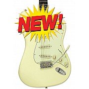 Aria Pro II STG 62 Modern Classics Electric Guitar, Vintage White