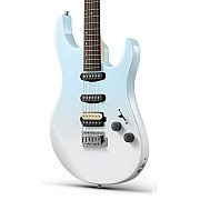 Donner DMT 66 Electric Guitar with Ceramic Single Coil, Blue White Gradient