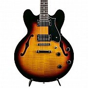 Heritage Ascent+ Collection H 535 Electric Guitar, Sunburst