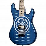 Kramer Baretta Custom Graphics White Lotus Electric Guitar, White Lotus Candy Blue