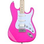 Kramer Focus VT 211S Electric Guitar, Hot Pink