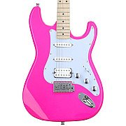 Kramer Focus VT 211S Electric Guitar, Hot Pink