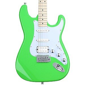 Kramer Focus VT 211S Electric Guitar, Neon Green