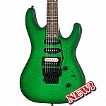 Kramer Striker Figured Electric Guitar, Wild Ivy