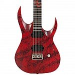 Solar Guitars A2.6 Canibalismo+ Blood Red Open Pore with Blood Splatter Electric Guitars