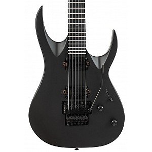 S by Solar AB4.6FRC-E Carbon Black Electric Guitar with Floyd Rose