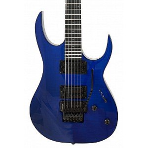 S by Solar SB4.6FRFBL Flame Blue 6 String Electric Guitars