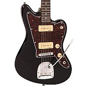 Vintage V65 ReIssued Vibrato Electric Guitar, Boulevard Black