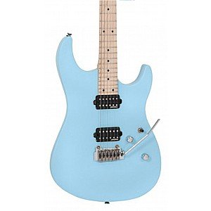 Vintage V6M24 Reissued MN Laguna Blue Electric Guitar -V6M24LB-