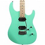 Vintage V6M24 Reissue MN Ventura Green Electric Guitar -V6M24VG-