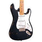 Vintage V6 ICON Electric Guitar, Boulevarde Black